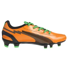 Puma EvoSpeed 5FG Orange Kids Football Boots