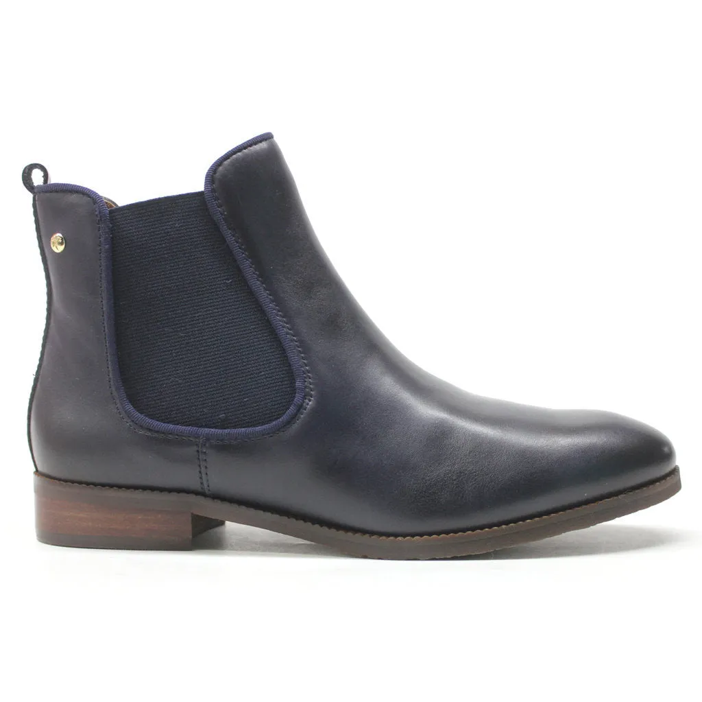 Royal Calfskin Leather Women's Chelsea Boots