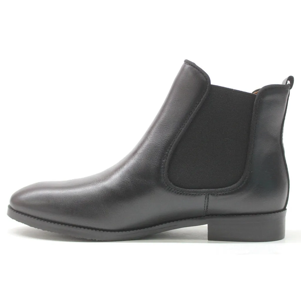 Royal Calfskin Leather Women's Chelsea Boots