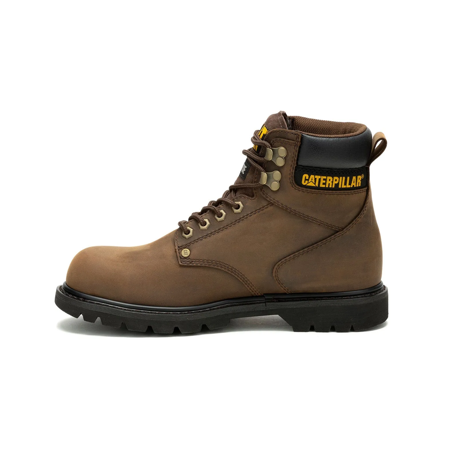 Second Shift Men's Steel-Toe Work Boots Wp Dark Brown