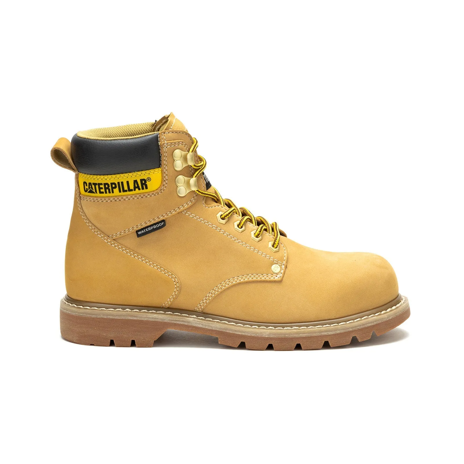 Second Shift Men's Steel-Toe Work Boots Wp Honey Reset