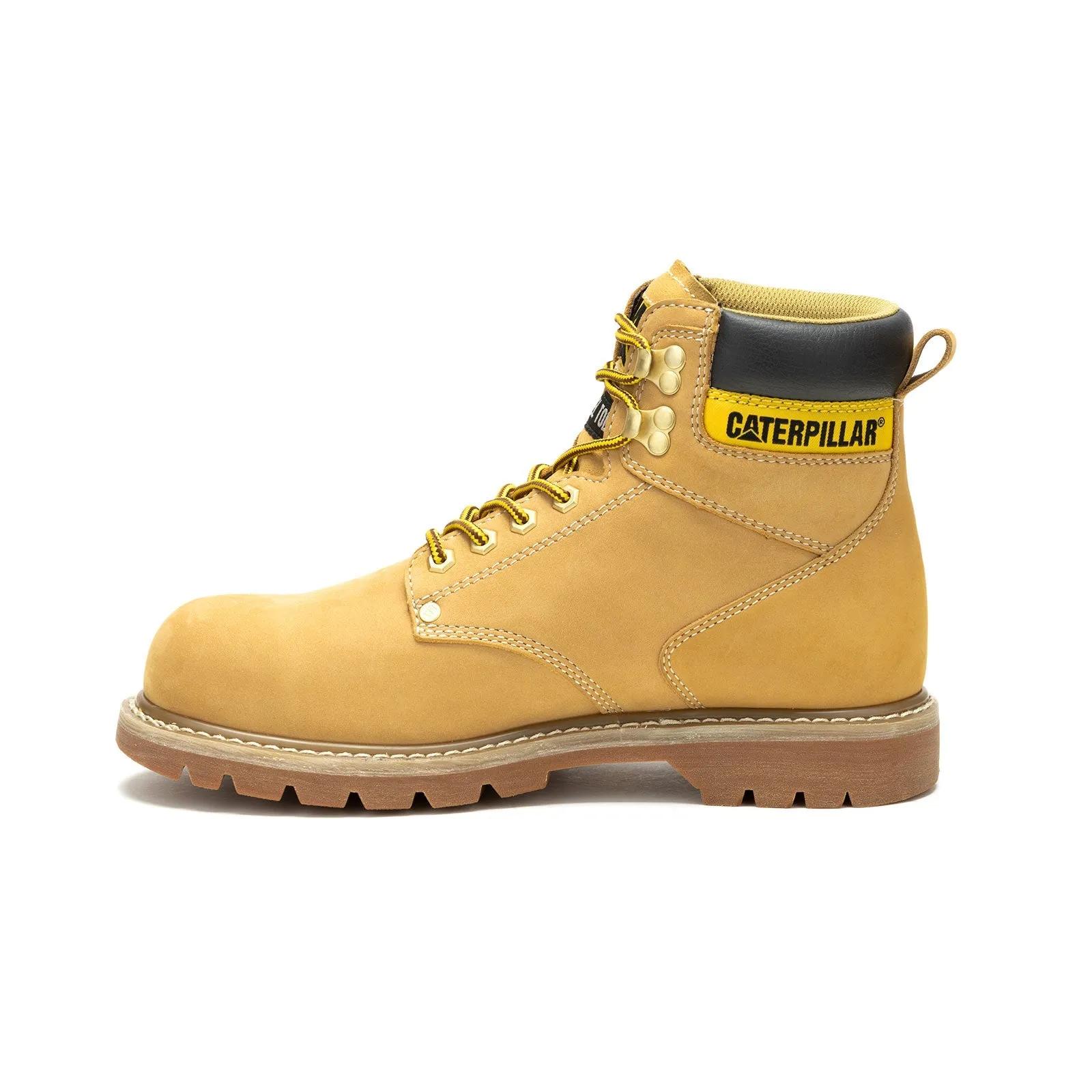 Second Shift Men's Steel-Toe Work Boots Wp Honey Reset