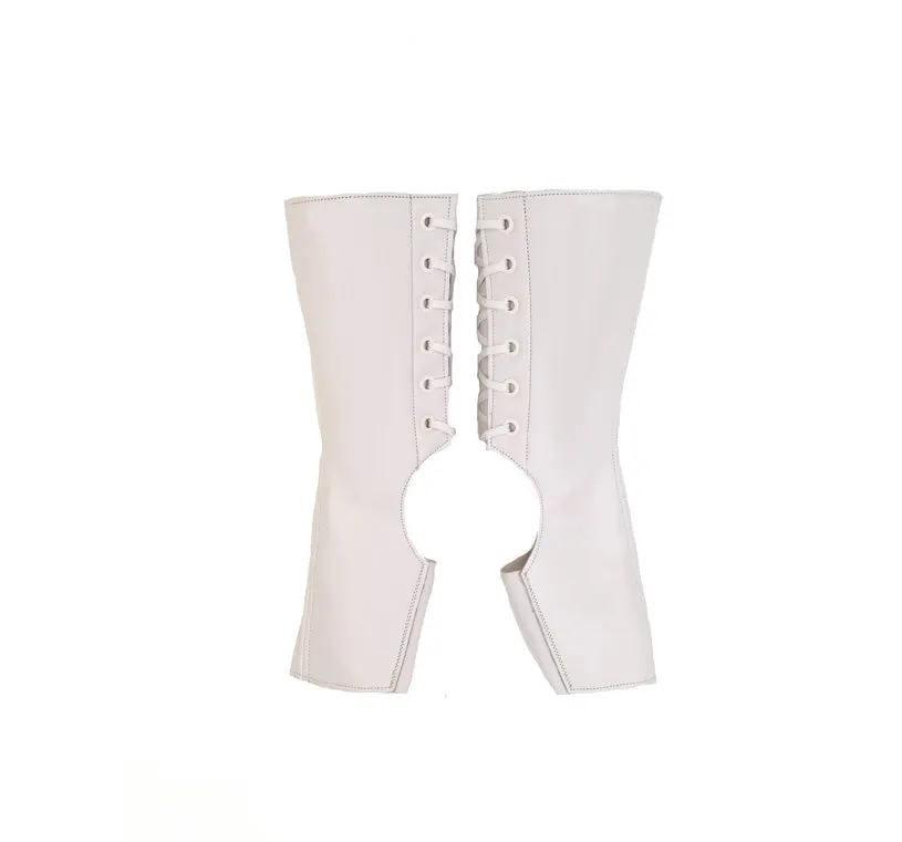 SHORT White Aerial boots