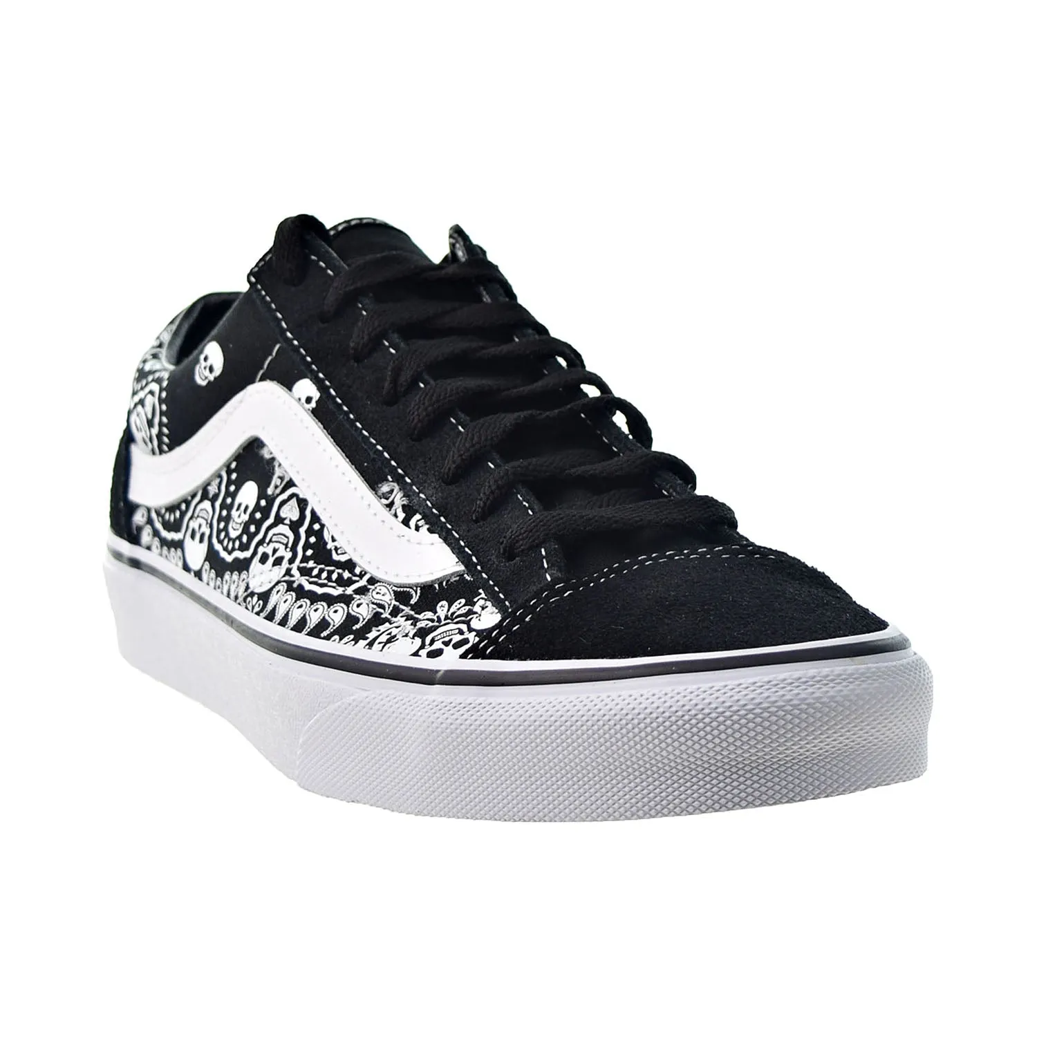 Vans Style 36 Men's Shoes Bandana Black-True White