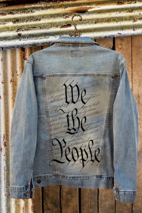 We The People Denim Jacket - Unisex Sizing