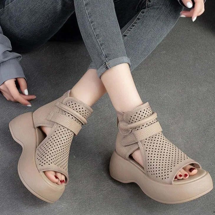 Women's Casual Shoes - Fashion Wedges, Gladiator Sandals (FC130)